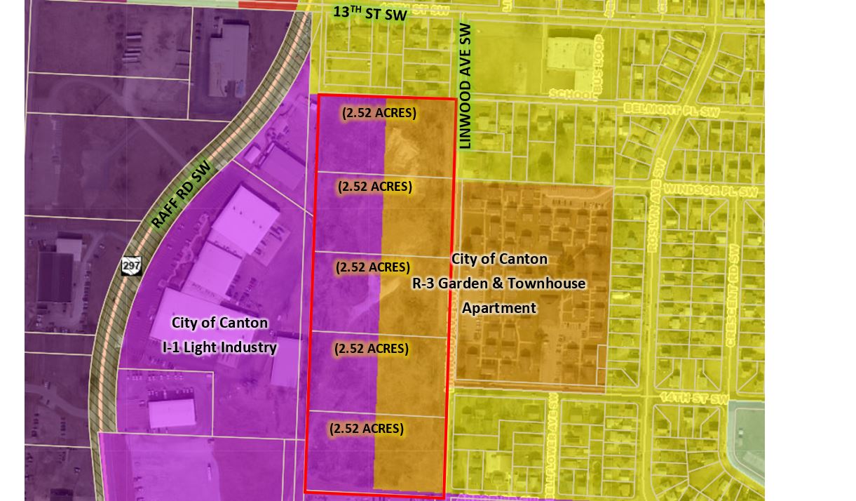 2.52 ACRES UP TO 12.6 ACRES FOR SALE
